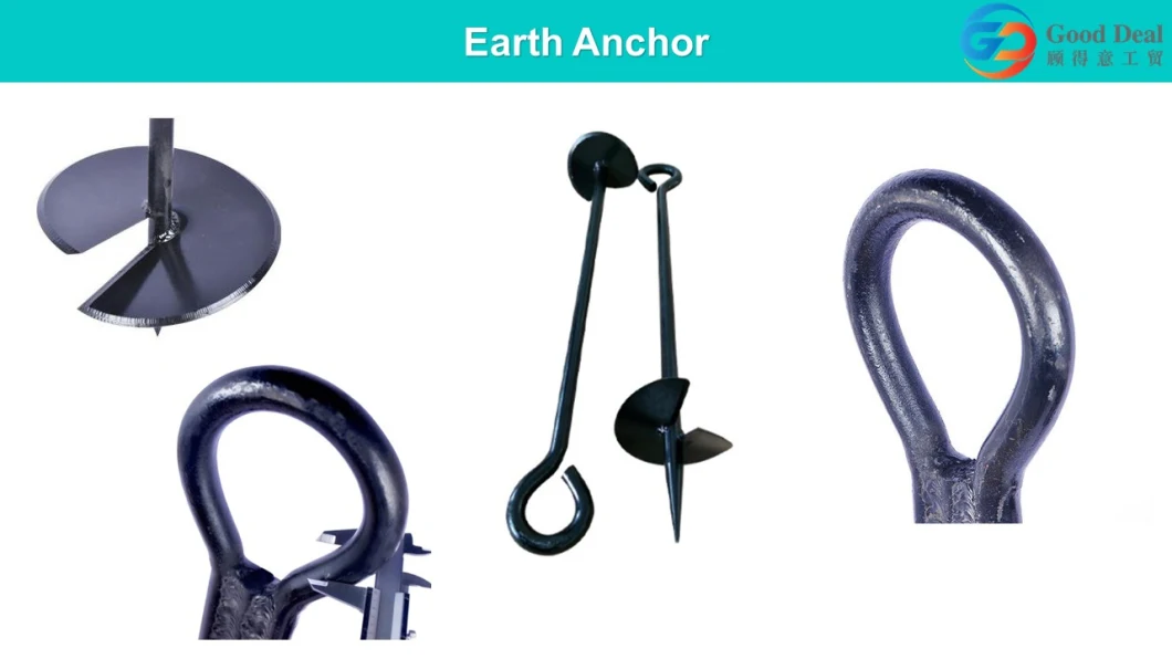 Anchoring Supplier Steel Welded Earth Anchor Screw Ground Anchor Auger Anchor Screw Anchor