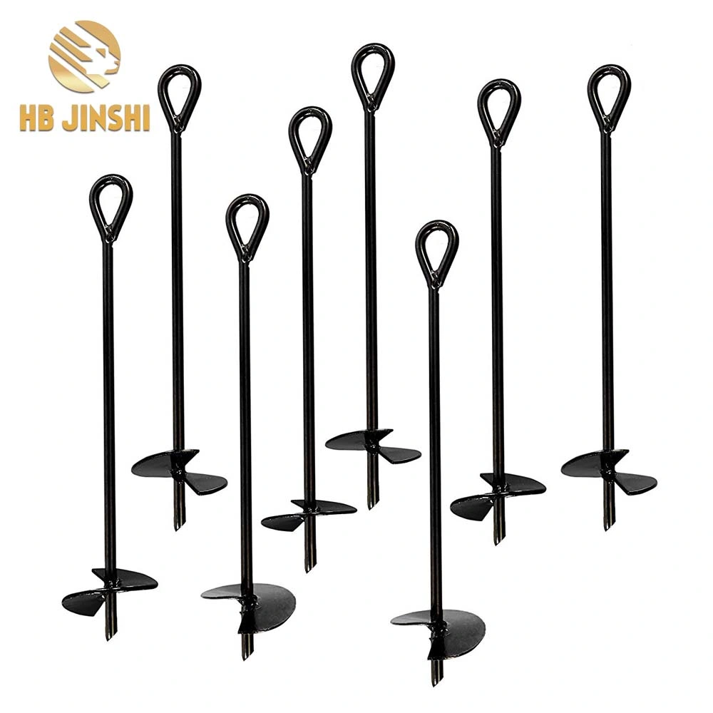 30-Inch Reusable Heavy Duty Steel Earth Auger Anchor